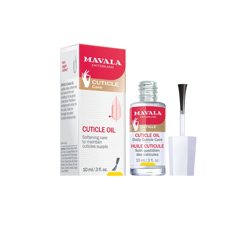 MAVALA Cuticle Oil, 10 ml product packshot | عبوة MAVALA مافالا، زيت كيوتيكل لتنعيم الجلد حول الأظافر والعناية اليومية، 10 ml