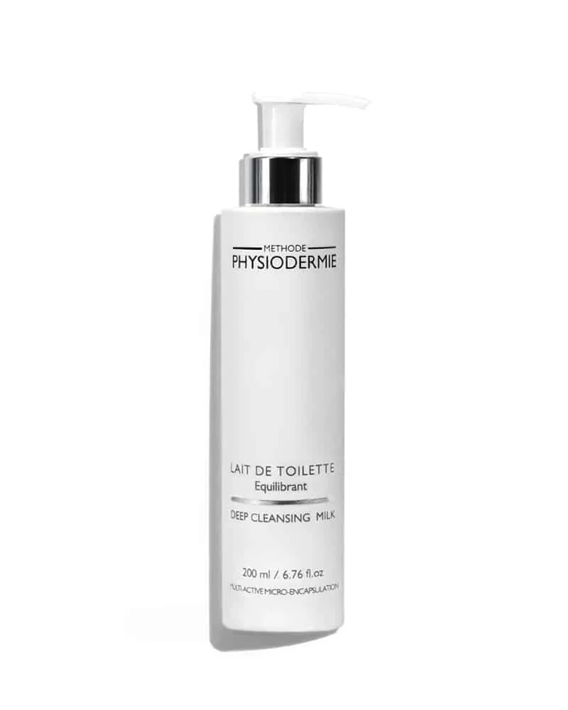 Physiodermie Deep Cleansing Milk, 200 ml / 6.76 fl oz product packshot | عبوة Physiodermie حليب التنظيف العميق، 200 ml / 6.76 fl oz